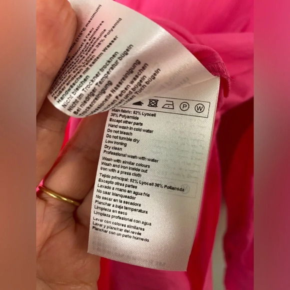 ba&sh Prasil Fuchsia Button Up Shirt - Picture 10 of 11